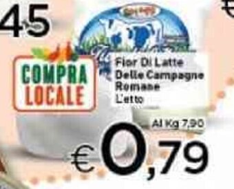 Crai Fior di Latte Delle Campagne Romane L'etto offerta