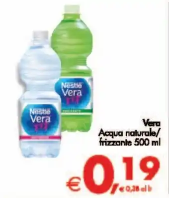 Deco Maxistore Nestlē Vera Acqua naturale frizzante 500 ml offerta