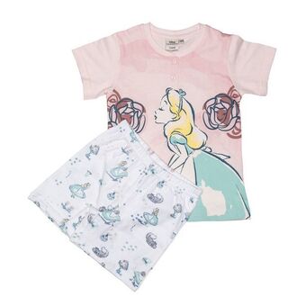 Kisenè Disney pigiama alice in wonderland per bimba in puro cotone offerta