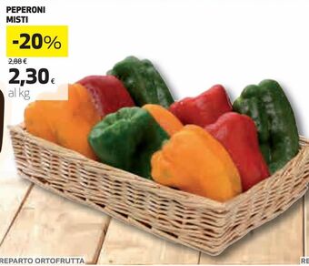 Coop Peperoni misti offerta