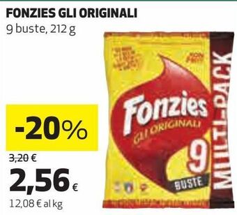 Coop Fonzies gli originali offerta