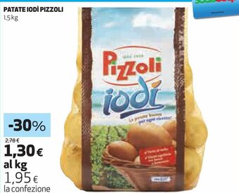 Coop Patate iodí pizzoli offerta