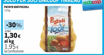 Ipercoop Patate iodì pizzoli offerta