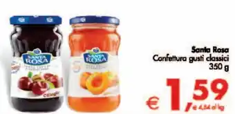 Deco Maxistore Santa Rosa Confettura gusti classici 350 g offerta