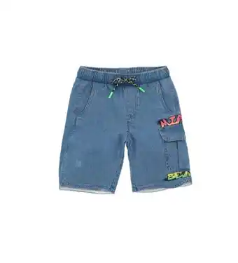 Original Marines Bermuda in cotone denim offerta