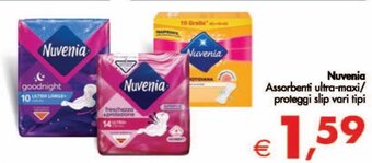 Deco Maxistore Nuvenia Assorbenti ultra-maxi/proteggi slip vari tipi offerta