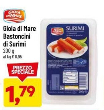 DPiù Gioia di Mare Bastoncini di Surimi 200 g offerta