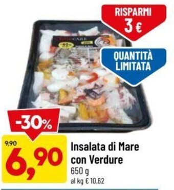 DPiù Insalata di Mare con Verdure 650 g offerta