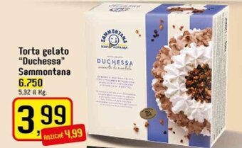 Famila Superstore Sammontana Torta gelato Duchessa 750 g offerta