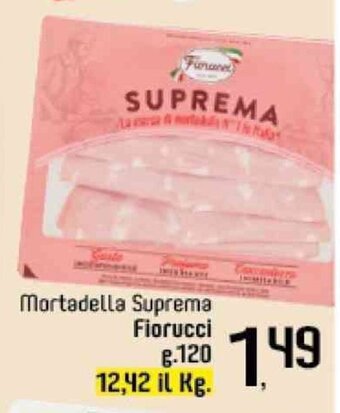 Famila Superstore Fiorucci Mortadella Suprema g.120 offerta