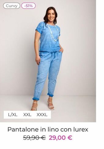 Pantaloni donna