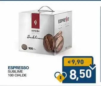 SeBón Supermercati Espresso sublime 100 cialde offerta