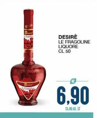 SeBón Supermercati Desirè le fragoline liquore cl 50 offerta