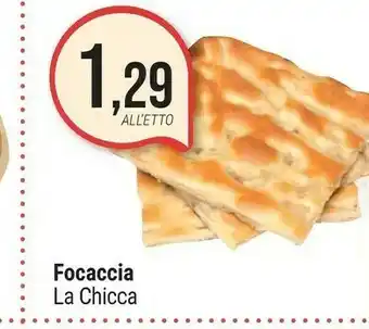 Supermercati Gulliver Focaccia offerta