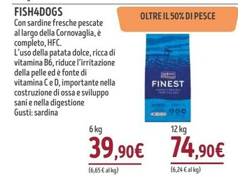 Fish4Dogs Con Sardine Fresche