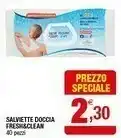 Iperal Fresh & Clean Salviette Doccia offerta