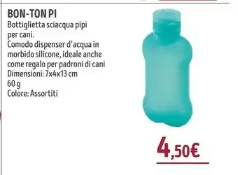 Il Gigante Bon-ton Pi Bottiglietta Sciacqua Pipi Per Cani Comodo offerta