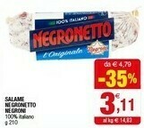Iperal Negroni Negronetto 210 G(ml) offerta