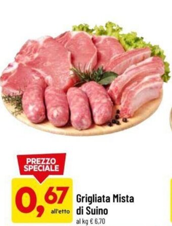 DPiù Grigliata Mista di Suino offerta