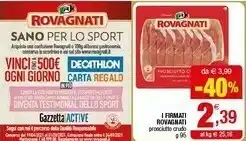 Iperal Rovagnati Prosciutto Crudo I Firmati offerta