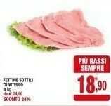 Iperal Fettine Sottili Di Vitello offerta