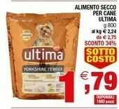 Iperal Ultima Alimento Secco Per Cane offerta