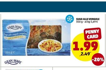 PENNY Gran mare Sugo Alle Vongole offerta