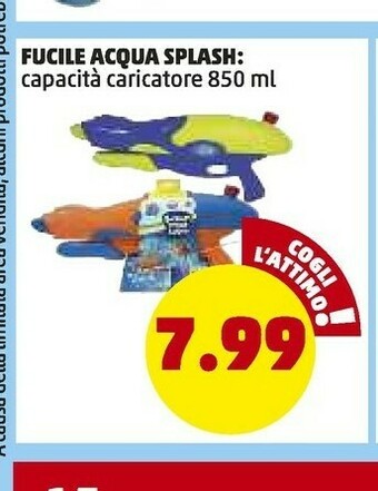 PENNY Penny Market Fucile Acqua Splash offerta