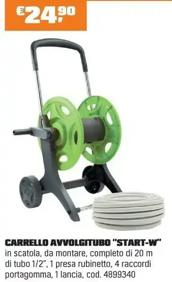 CARRELLO AVVOLGITUBO “START-W”
