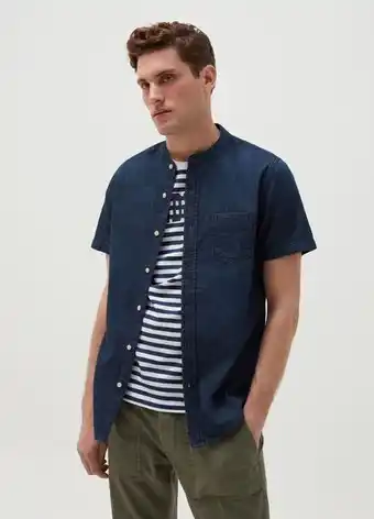 OVS Camicia in denim con colletto alla coreana offerta
