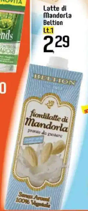 Famila Superstore Latte di Mandorla Beltion 1 Lt. offerta
