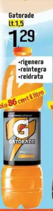 Famila Superstore Gatorade 1,5 Lt. rigenera , reintegra. reidrata offerta