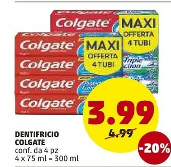 PENNY Colgate Dentifricio offerta