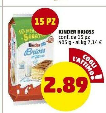 PENNY Ferrero Kinder Brioss offerta