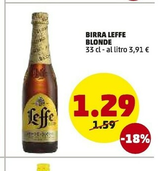 PENNY Leffe Leffe - Blonde 330 g(ml) offerta