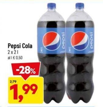 DPiù Pepsi Cola 2 x 2 l offerta