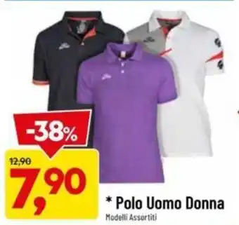 DPiù Polo Uomo Donna offerta