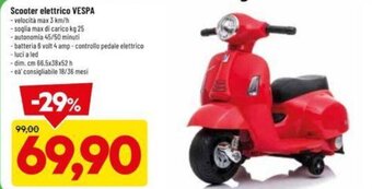 DPiù Vespa Scooter elettrico offerta