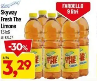 DPiù Skyway Fresh The Limone 1,5 l x 6 offerta