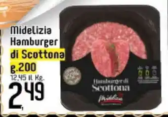 Famila Superstore Midelizia Hamburger di Scottona 200 g offerta