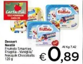 Crai Nestlé Dessert 120 g offerta