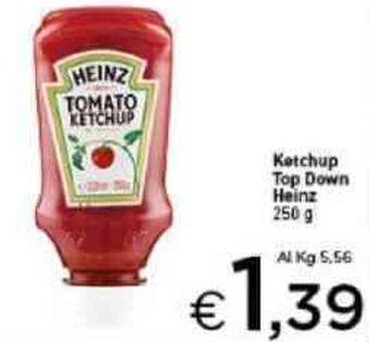 Crai Heinz Ketchup Top Down 250 g offerta