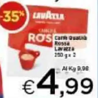 Crai Lavazza Caffè Qualità Rossa 250 g x 2 offerta