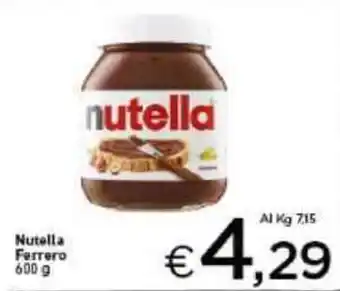 Crai Ferrero Nutella 600 g offerta