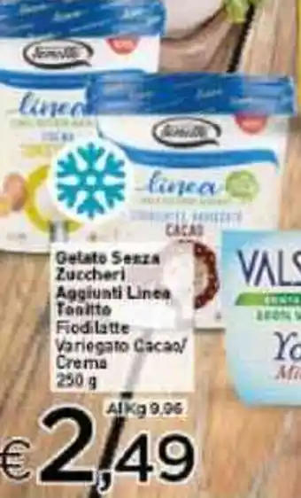Crai Tonitto Linea Gelato Senza Zuccheri Aggiunti 250 g offerta