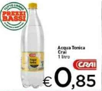 Crai Crai Acqua Tonica 1 Litro offerta