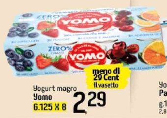 Famila Superstore Yomo Yogurt magro g.125 x 8 offerta