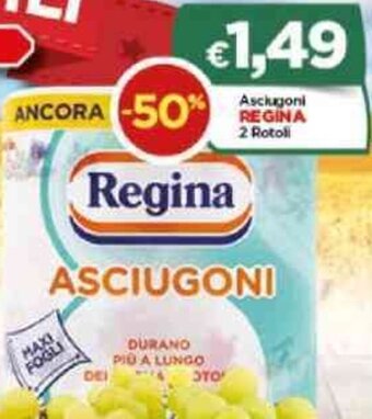 Crai Regina Asciugoni 2 Rotoli offerta