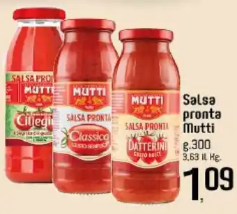Famila Superstore Mutti salsa pronta g.300 offerta