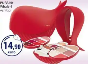 Acqua & Sapone Pupa Kit Whale 4 vari tipi offerta